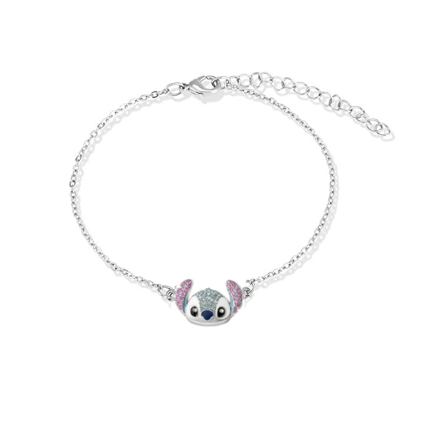Stitch Ohana Heart Jewelry 💙🌺✨