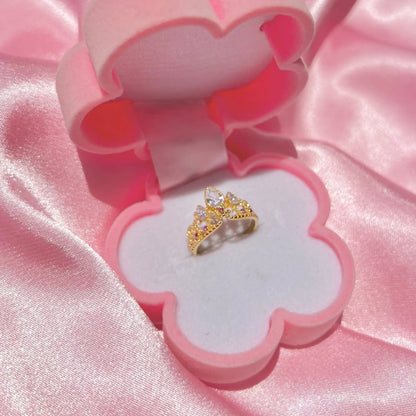 Rapunzel Crown Necklace & Ring Set 👑✨💛