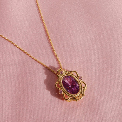 Rapunzel Dream Princess Necklace - Barbie Fairytale Edition 💜✨