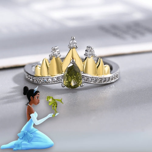 Tiana Crown Ring - The Princess & The Frog Edition 💚👑✨