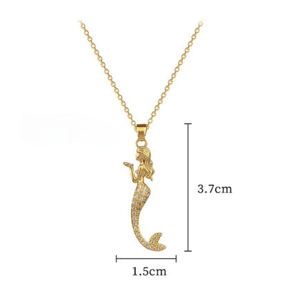 Ariel Princess Necklace - Ocean Grace Edition 🧜🏻‍♀️✨