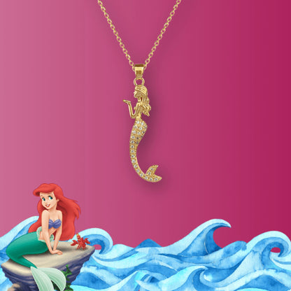 Ariel Princess Necklace - Ocean Grace Edition 🧜🏻‍♀️✨
