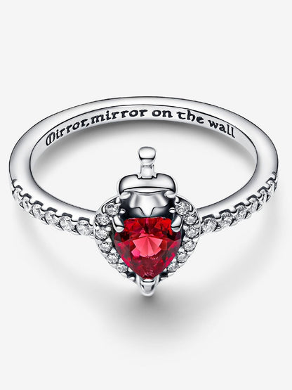 Evil Queen Heart & Sword Ring 🖤⚔️✨