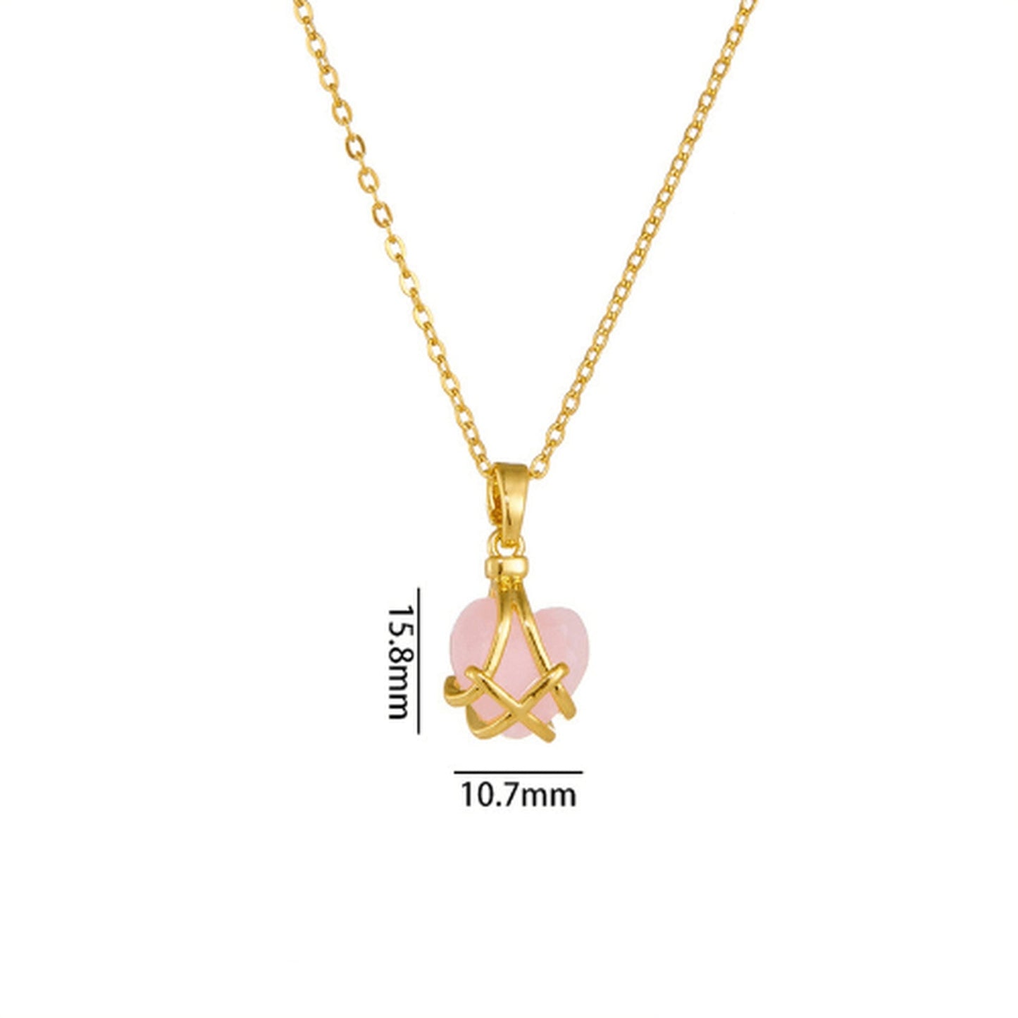Barbie Diamond Castle Friendship Heart Necklace 💖💎✨