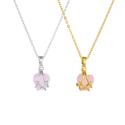 Barbie Diamond Castle Friendship Heart Necklace 💖💎✨