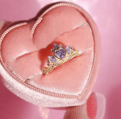 Barbie Princess Charm School Crown Ring 👑💖✨