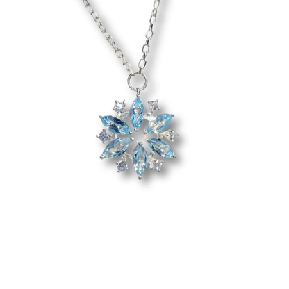 Elsa Ice Queen Necklace ❄️👑✨
