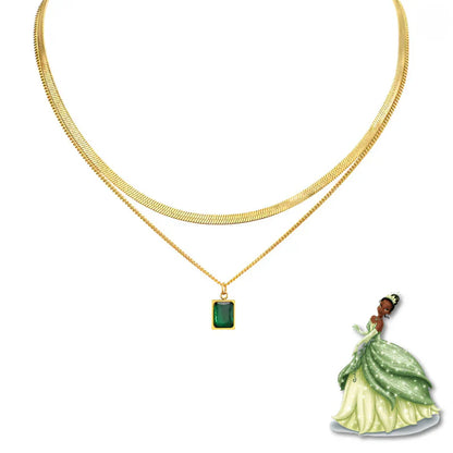 Tiana Royal Dream Jewelry Set 💚👑✨