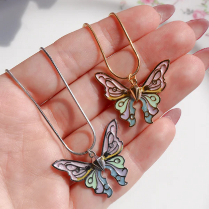 Barbie Fairytopia Butterfly Necklace 🦋✨💖