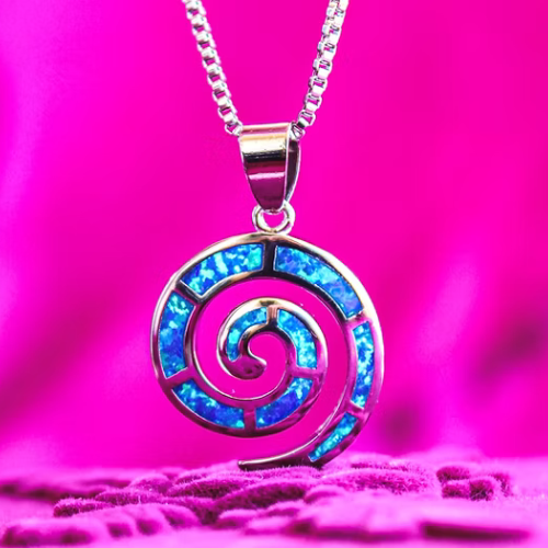 Moana Heart of the Ocean Necklace 🌊💙✨