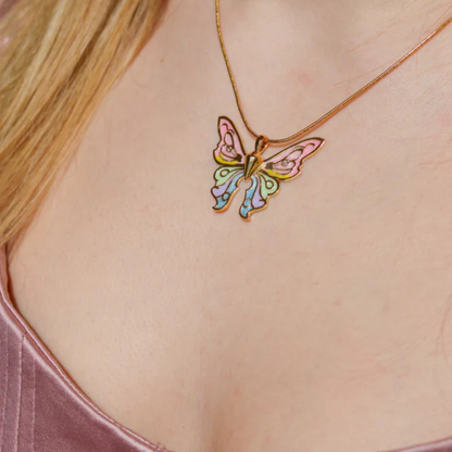 Barbie Fairytopia Butterfly Necklace 🦋✨💖