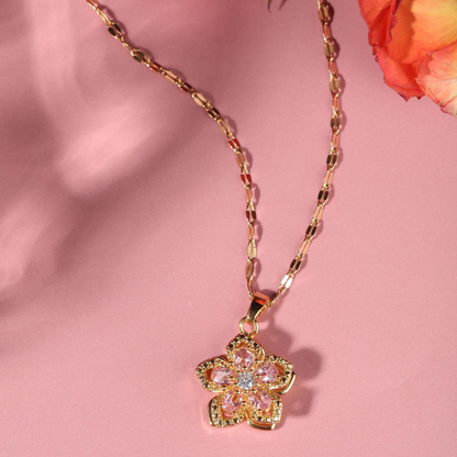 Rapunzel Sundrop Flower Necklace 🌸✨💛
