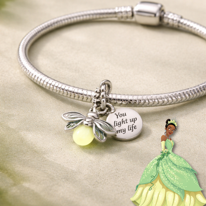 Evangeline Star Necklace & Bracelet Set  - Princess and the Frog Edition ⭐💚✨