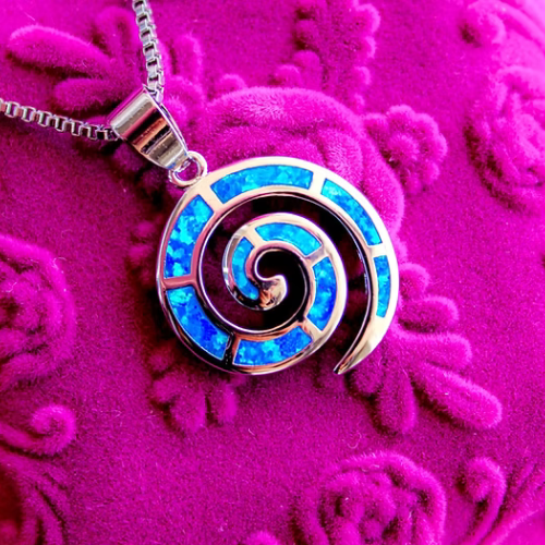 Moana Heart of the Ocean Necklace 🌊💙✨