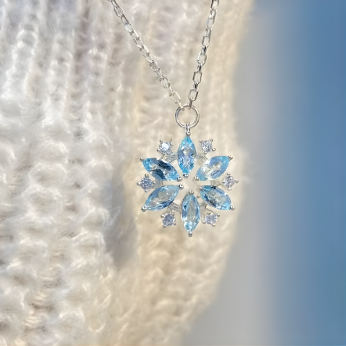 Elsa Ice Queen Necklace ❄️👑✨