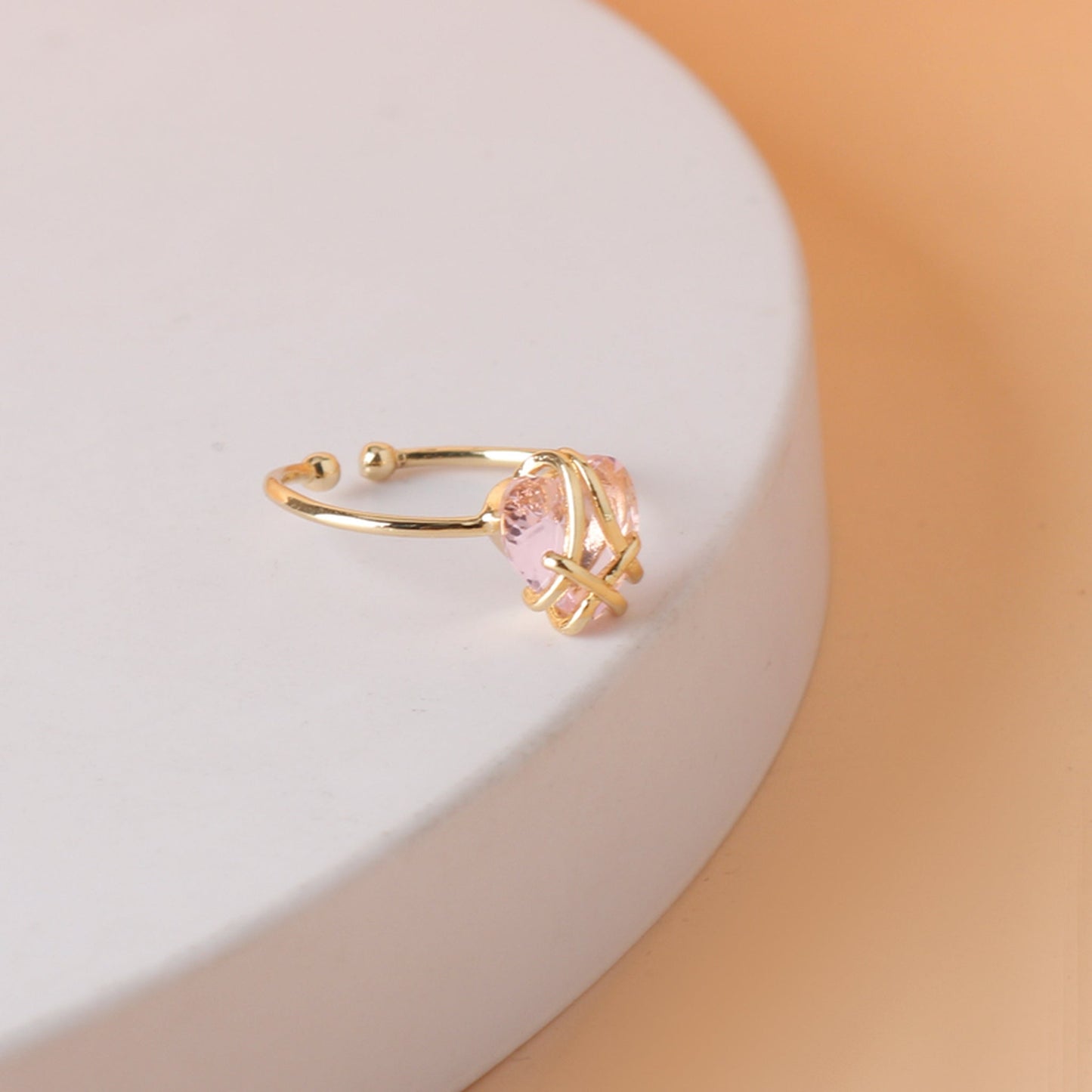 Barbie Diamond Castle Heart Ring 💖💎✨