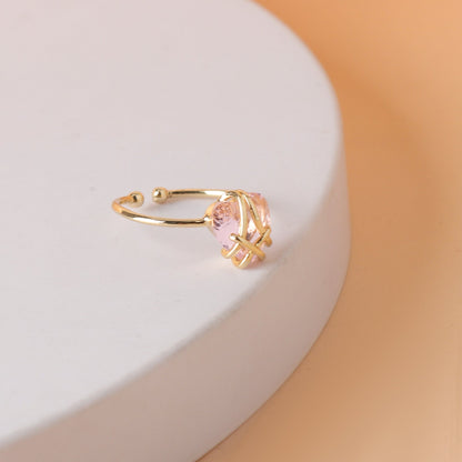 Barbie Diamond Castle Heart Ring 💖💎✨