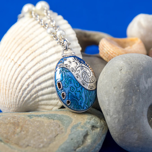 Moana “Spirit of the Ocean” Necklace  - Te Fiti Locket Edition 🌊🐚✨