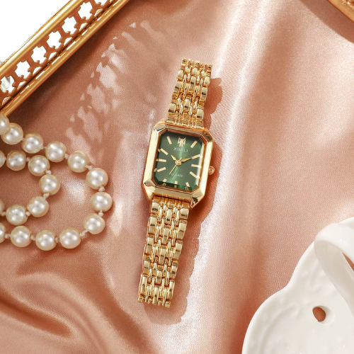 Tiana Golden Dream Watch 💚👑✨