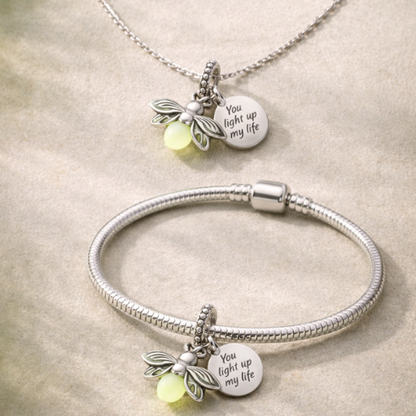 Evangeline Star Necklace & Bracelet Set  - Princess and the Frog Edition ⭐💚✨