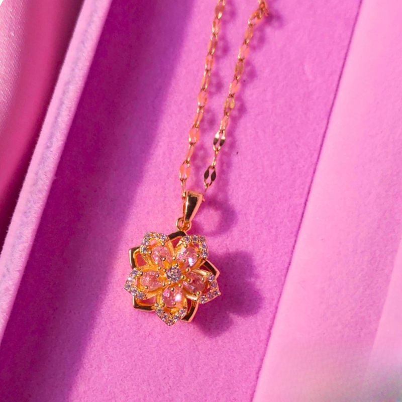 Rapunzel Sundrop Flower Necklace 🌸✨💛
