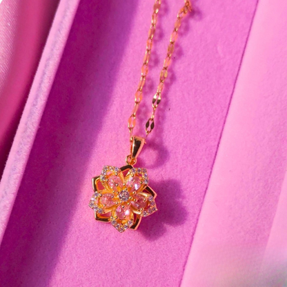 Rapunzel Sundrop Flower Necklace 🌸✨💛