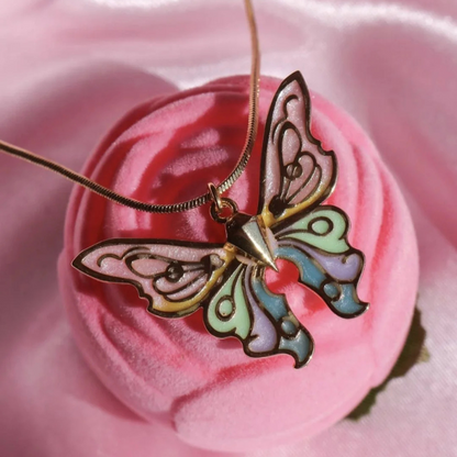 Barbie Fairytopia Butterfly Necklace 🦋✨💖