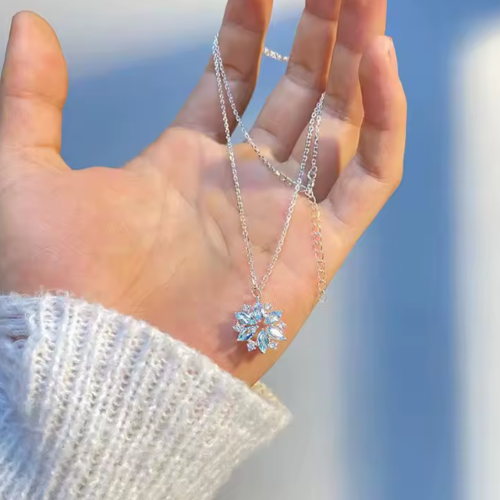 Elsa Ice Queen Necklace ❄️👑✨