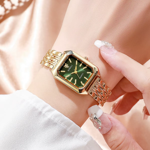 Tiana Golden Dream Watch 💚👑✨