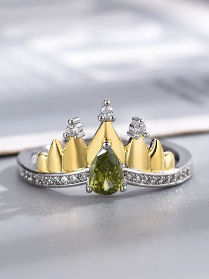 Tiana Crown Ring - The Princess & The Frog Edition 💚👑✨