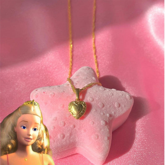 Clara Heart Necklace - Barbie Nutcracker Edition 💖✨