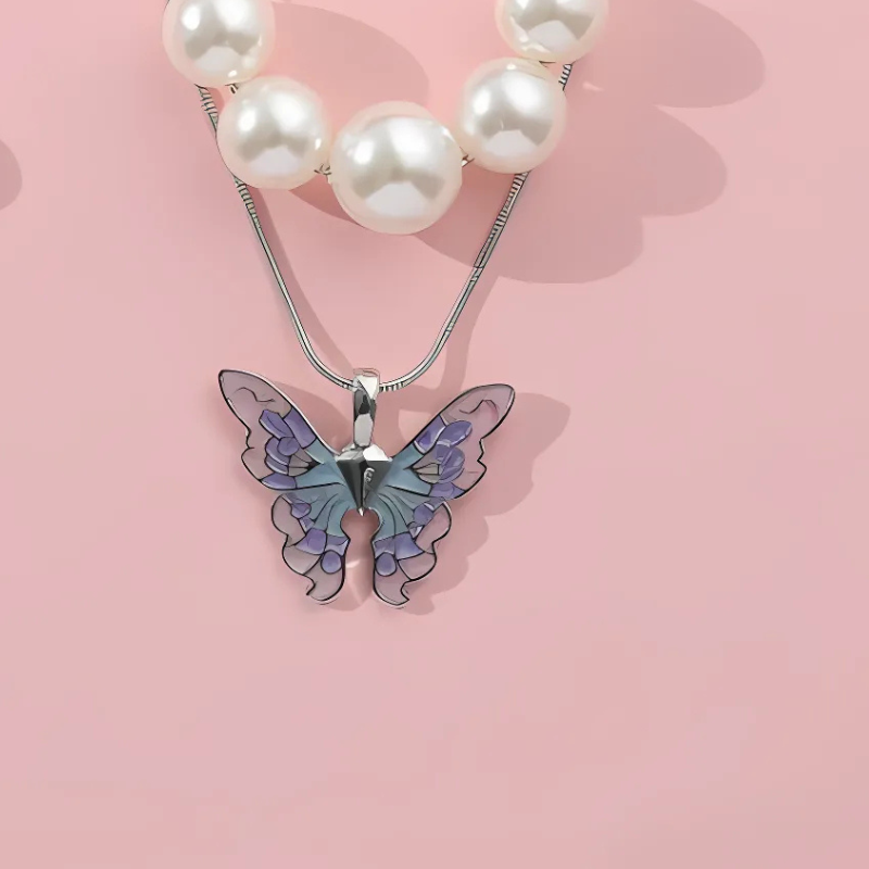 Barbie Fairytopia Butterfly Necklace 🦋✨💖