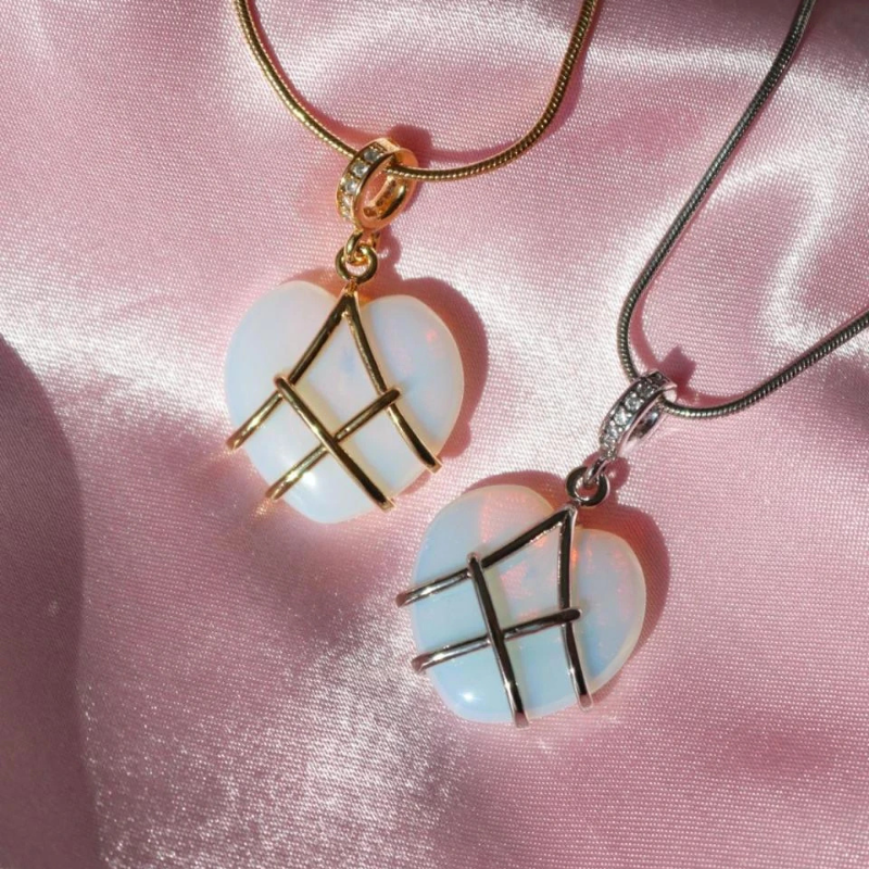 Barbie Diamond Castle Heart Necklace 💖✨