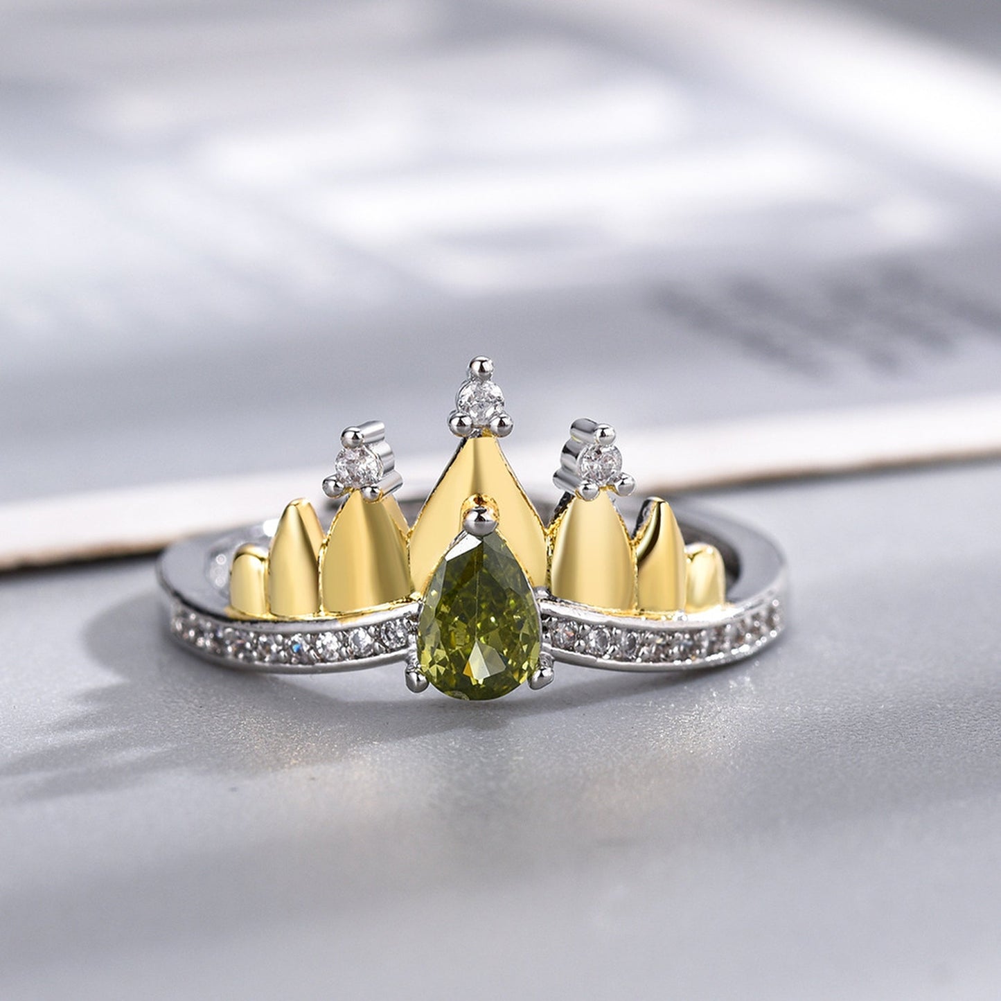 Tiana Crown Ring - The Princess & The Frog Edition 💚👑✨