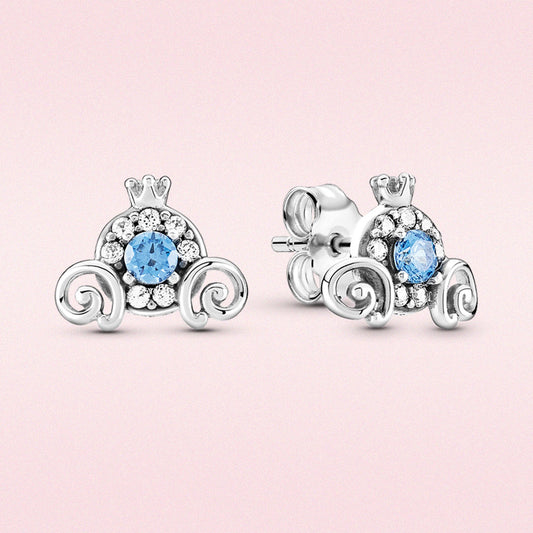 Cinderella Carriage Earrings ✨👑