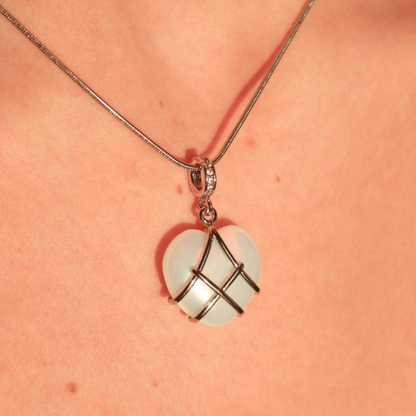 Barbie Diamond Castle Heart Necklace 💖✨