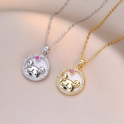 Winnie the Pooh Necklace - Sweet Charm Edition 🍯✨
