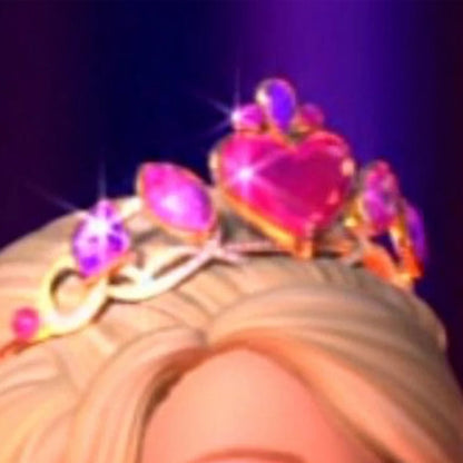 Barbie Princess Charm School Crown Ring 👑💖✨