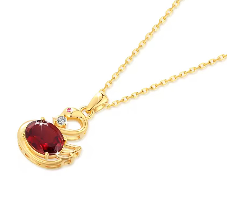 Barbie Swan Lake Necklace - 24K Gold Ballet Edition 🦢✨👑