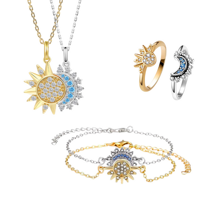 Sun & Moon Jewelry Set 🌞🌙✨