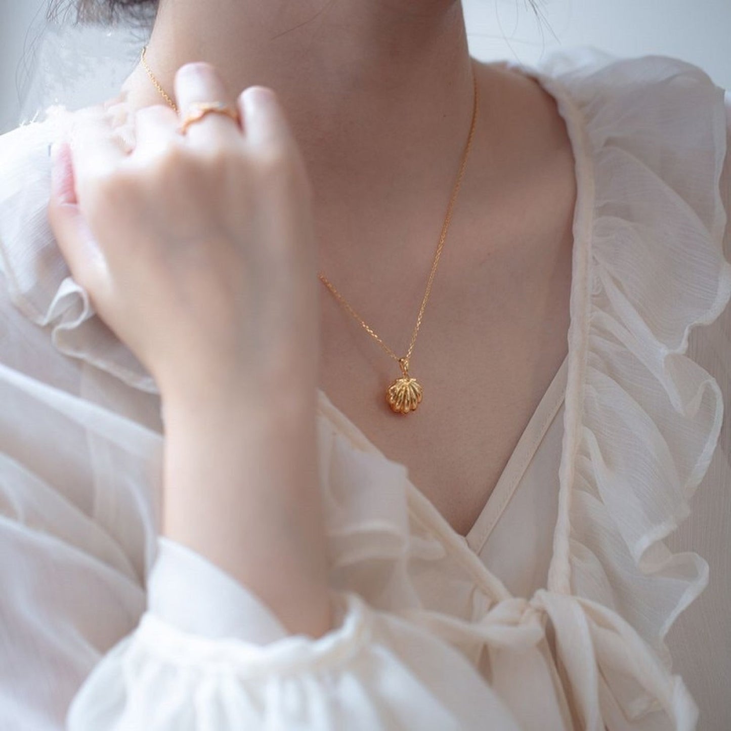 Ariel Enchanted Pearl Necklace 🧜🏻‍♀️✨