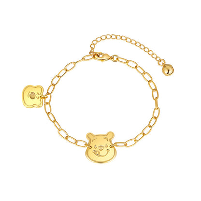 Winnie the Pooh Sweet Bracelet - Honey Charm Edition 🍯🐻✨