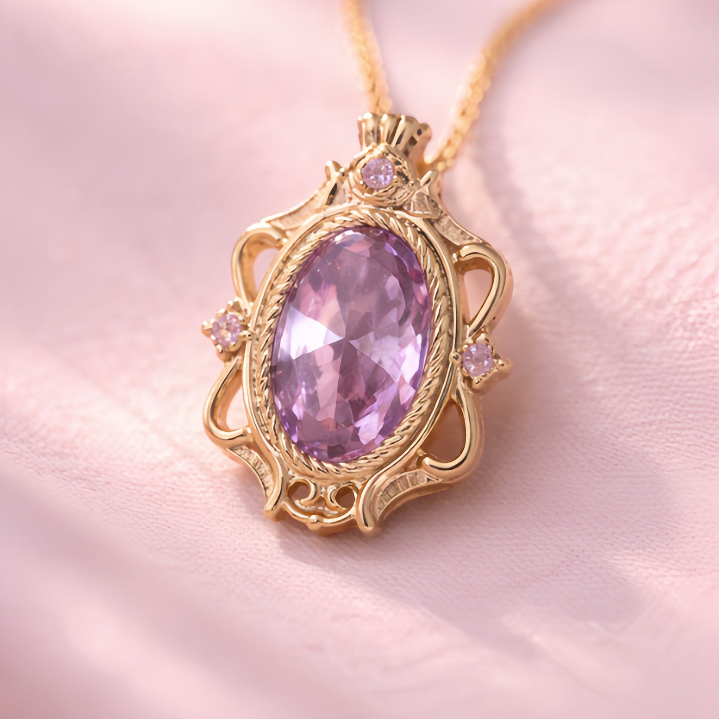 Rapunzel Dream Princess Necklace - Barbie Fairytale Edition 💜✨