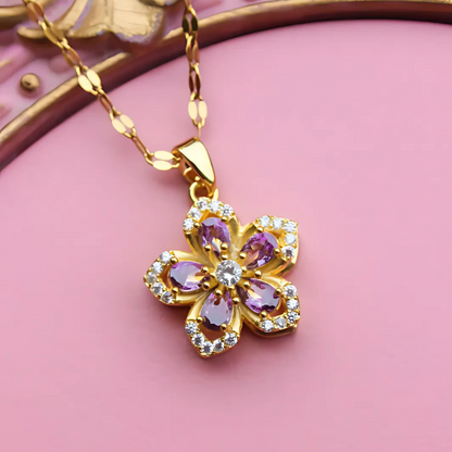 Rapunzel Sundrop Flower Necklace 🌸✨💛