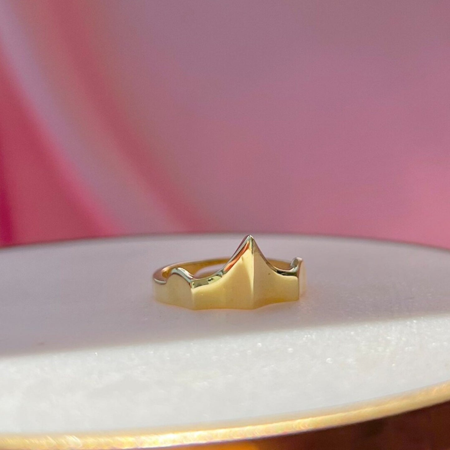 Ariel Crown Ring - Ocean Elegance Edition 🧜🏻‍♀️👑✨