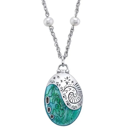 Moana “Spirit of the Ocean” Necklace  - Te Fiti Locket Edition 🌊🐚✨