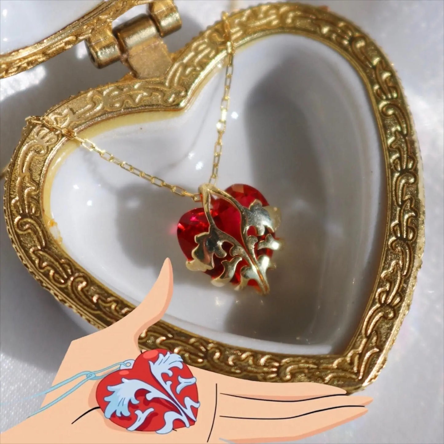 Winx Eraklyon Pendant Necklace & Ring Set 🔮✨👑