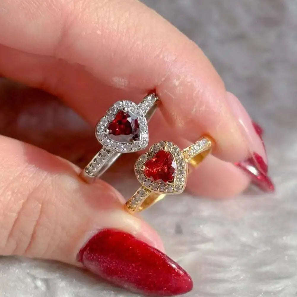 Snow White “Heart & Sword” Ring & Bracelet Set ❤️⚔️✨