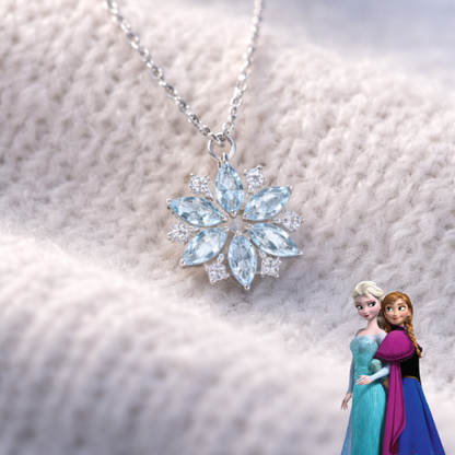 Elsa Ice Queen Necklace ❄️👑✨