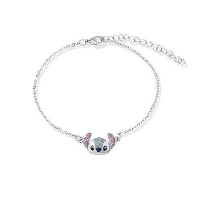 Stitch Ohana Heart Jewelry 💙🌺✨